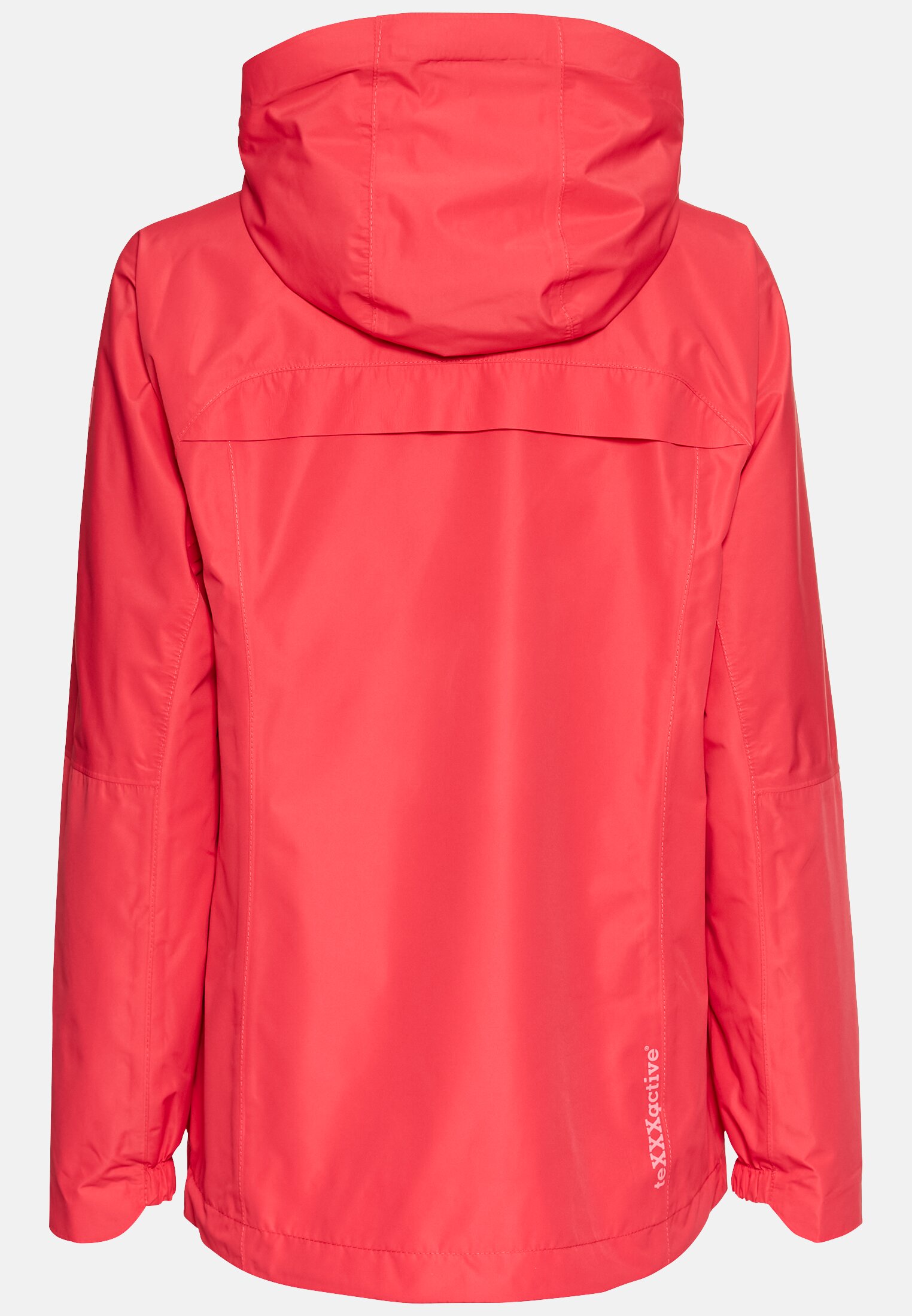 Women teXXXactive® functional jacket made of polyester Red frontal back