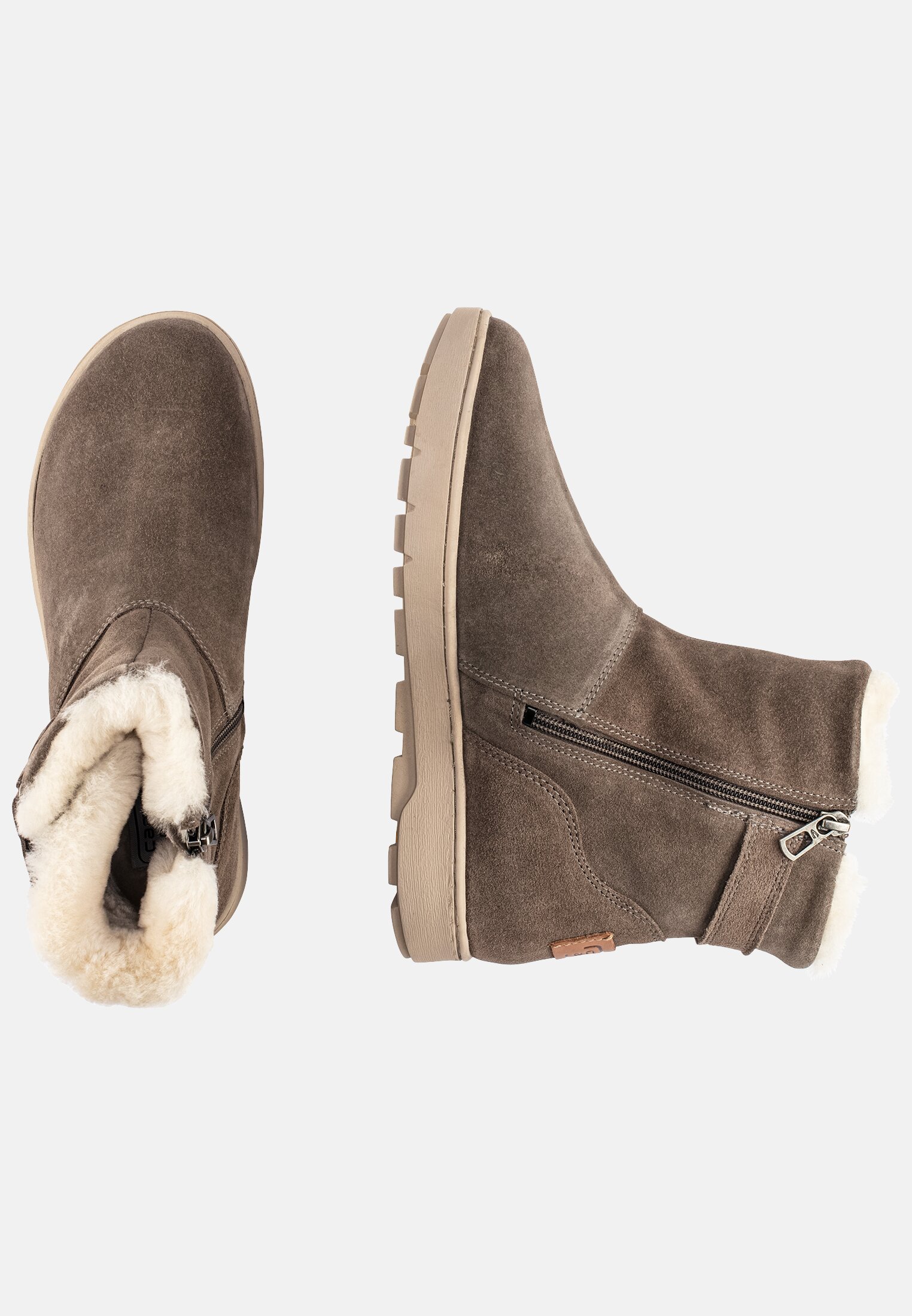 Damen SINA Winterboot mit kuscheligem Innenfutter Beige