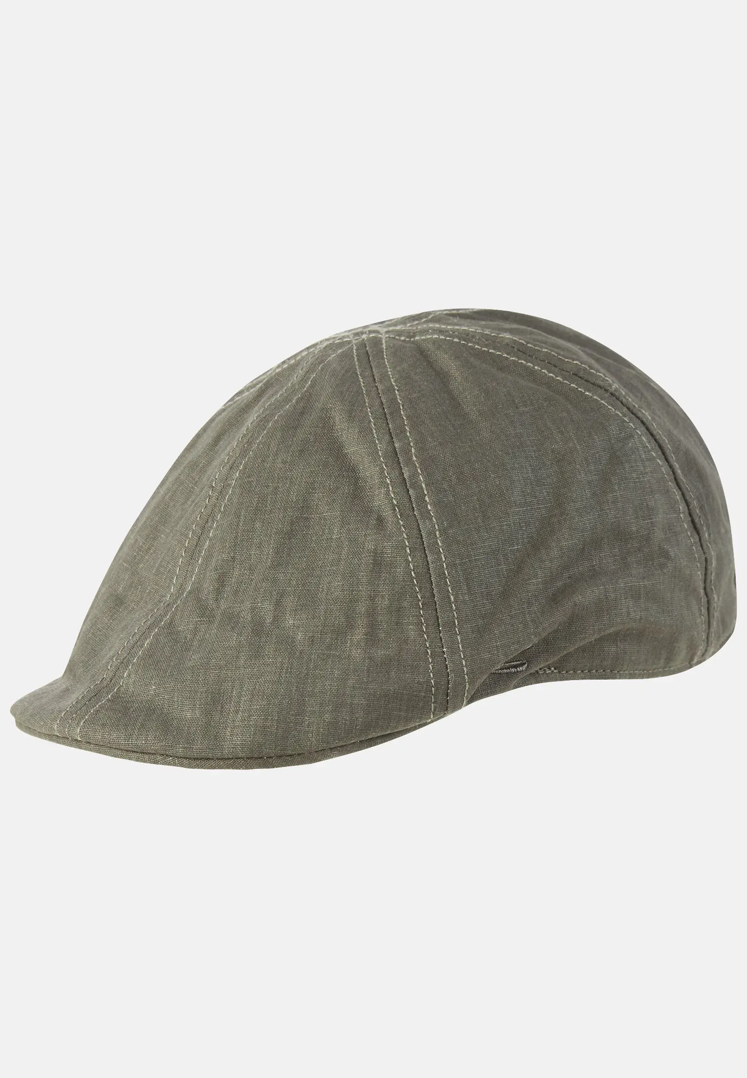 Men Flat cap made of cotton Grey