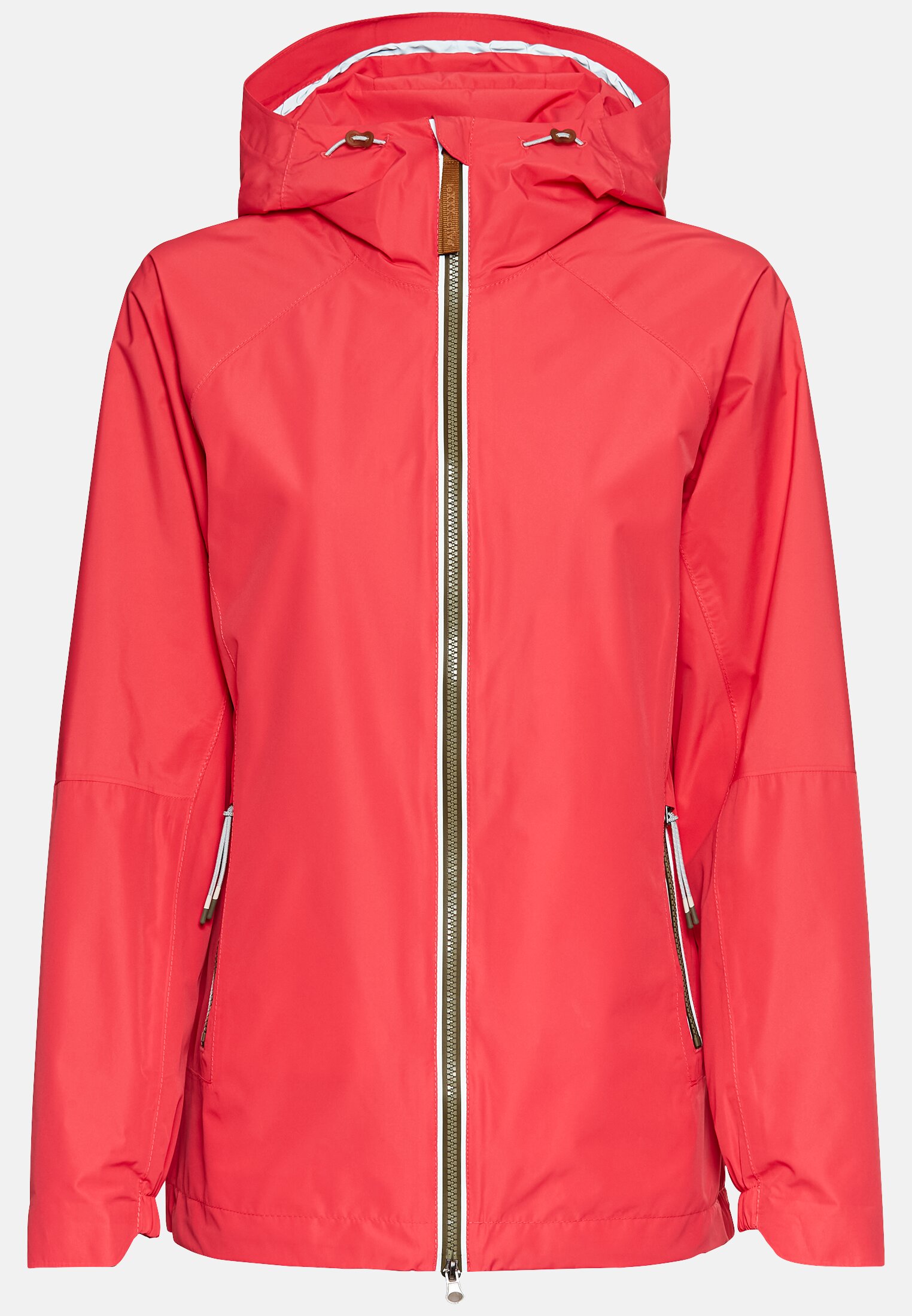 Women teXXXactive® functional jacket made of polyester Red frontal front