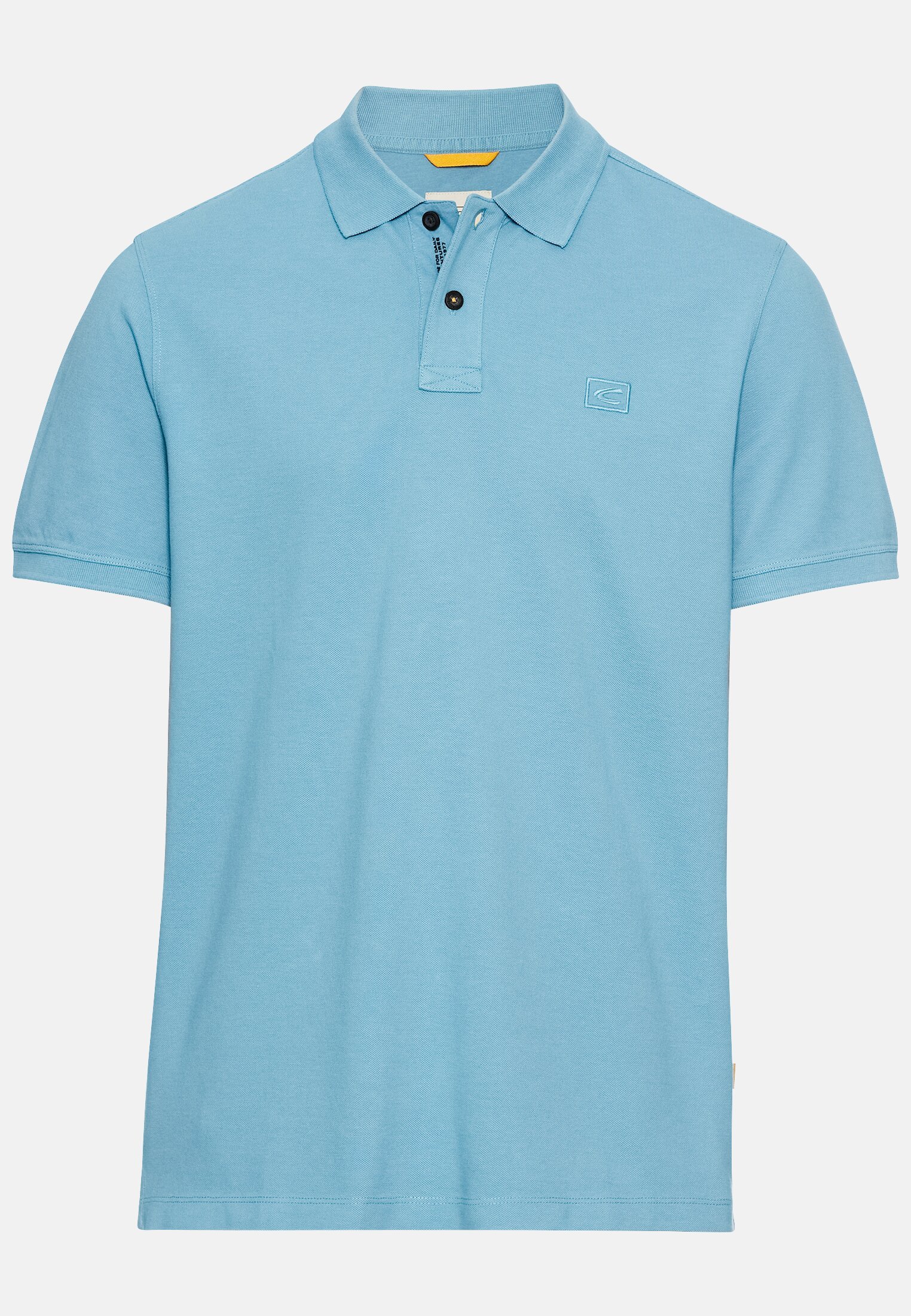 Herren Halbarm Poloshirt aus reiner Baumwolle Blau