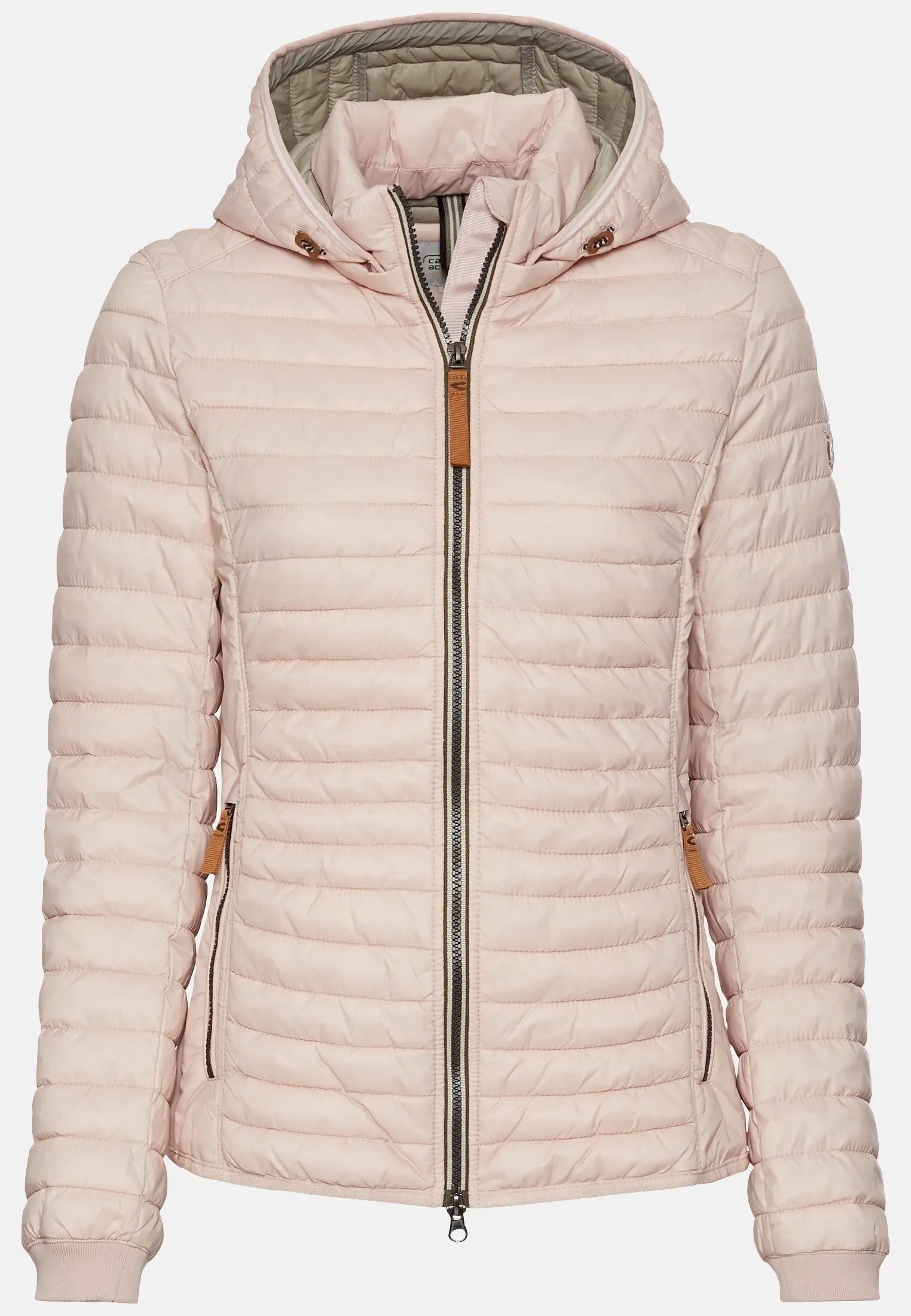 Women Lightweight quilted jacket made from recycled polyamide Rose