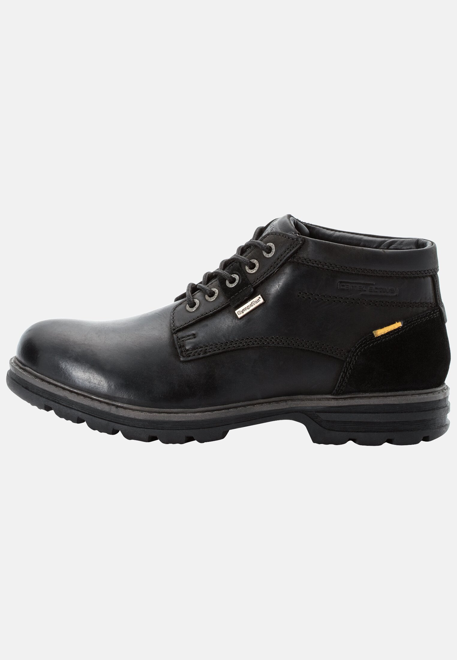 Men DARWIN lace-up shoes made of genuine leather Black