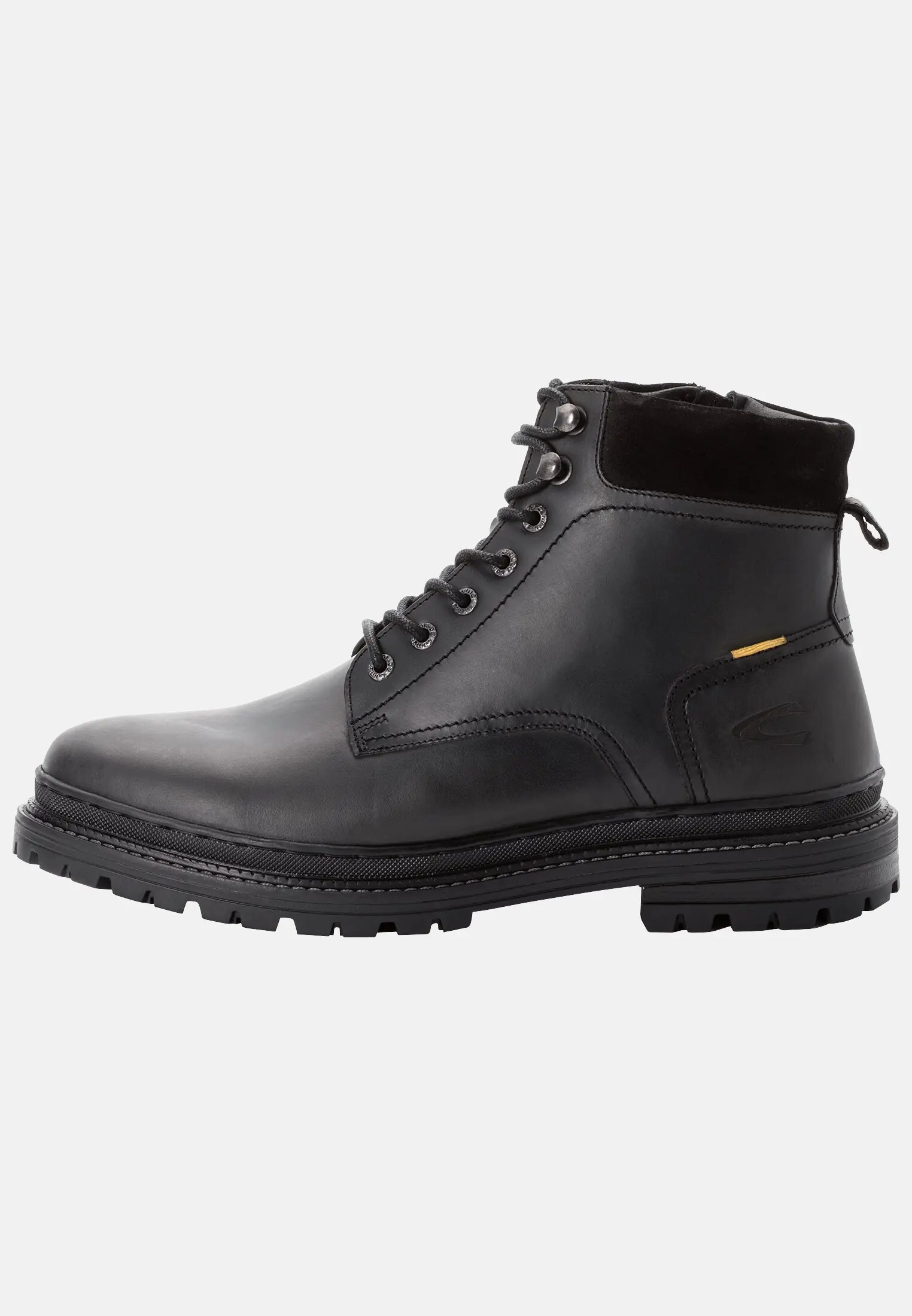 Herren ALVERSTONE Boots mit Futter aus Lammfell Schwarz