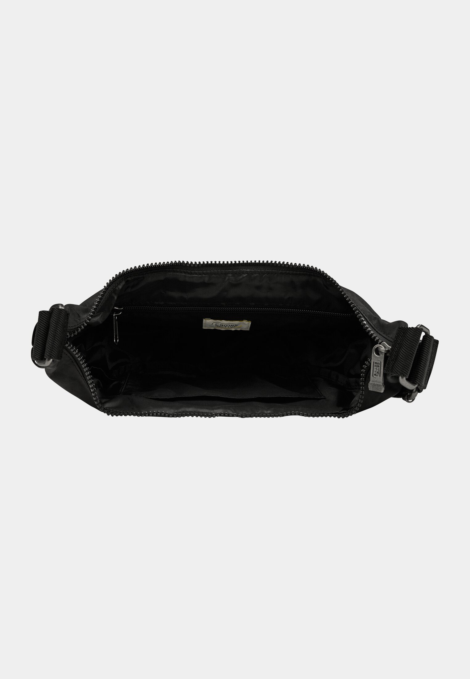 Men Shoulder bag made of nylon Black front close