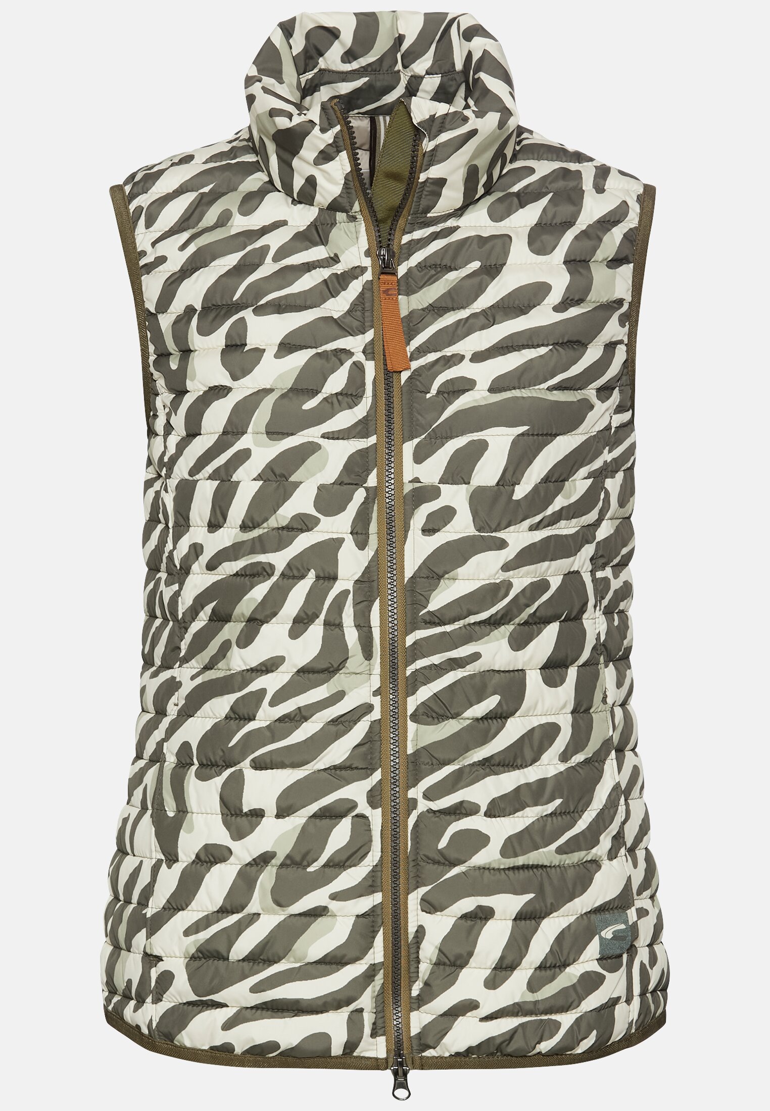 Women Vest with animal print Animal Print frontal front