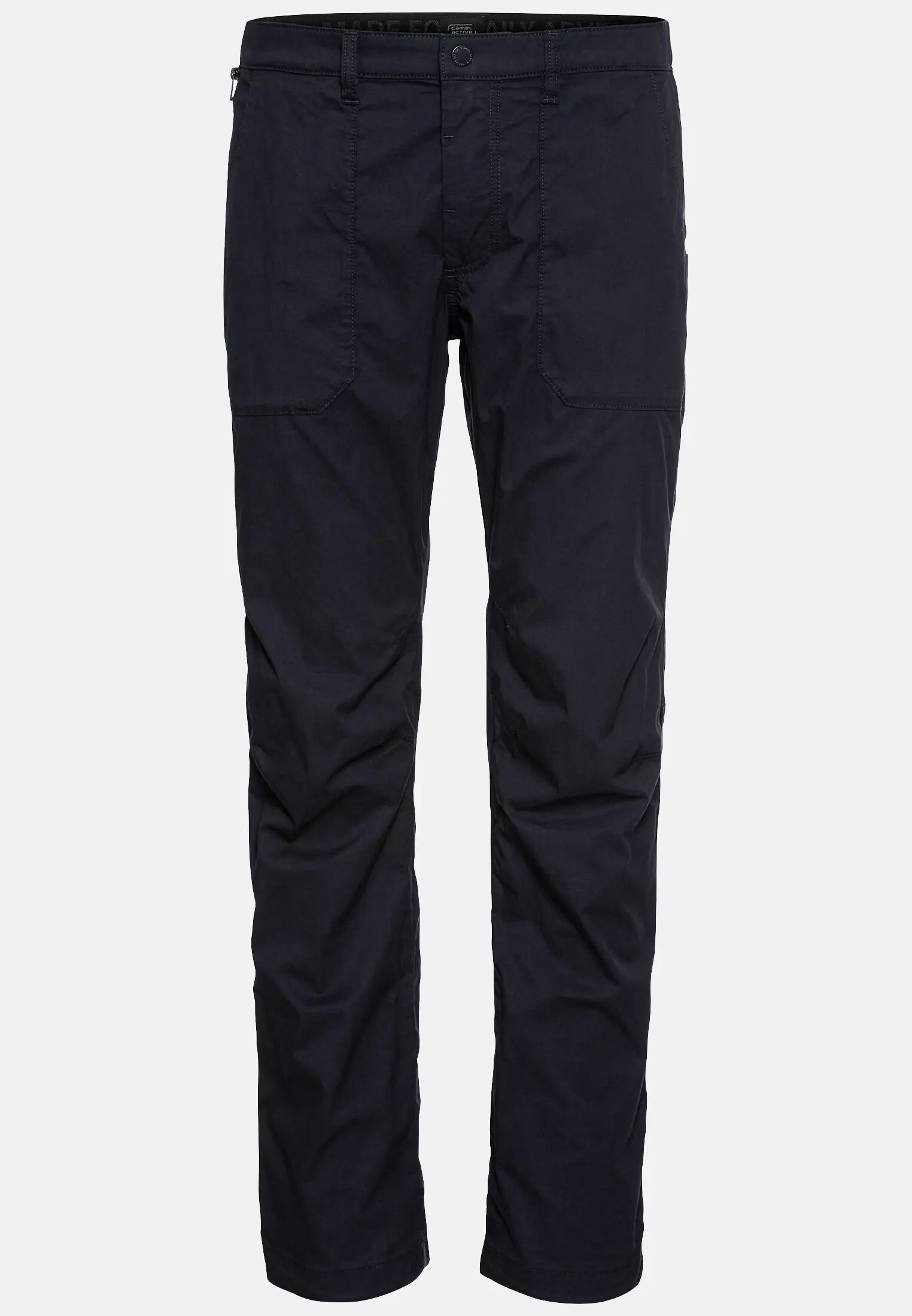 Men Lightweight chinos in a relaxed fit Dark blue frontal front