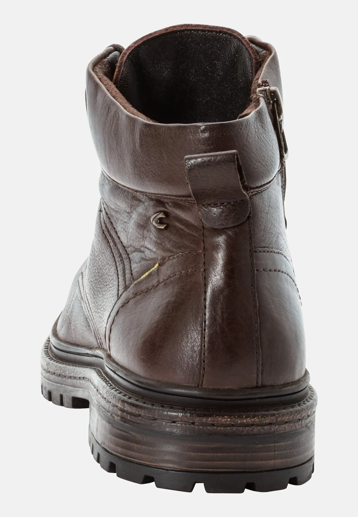 Men CLUEBRA boot with zip Brown