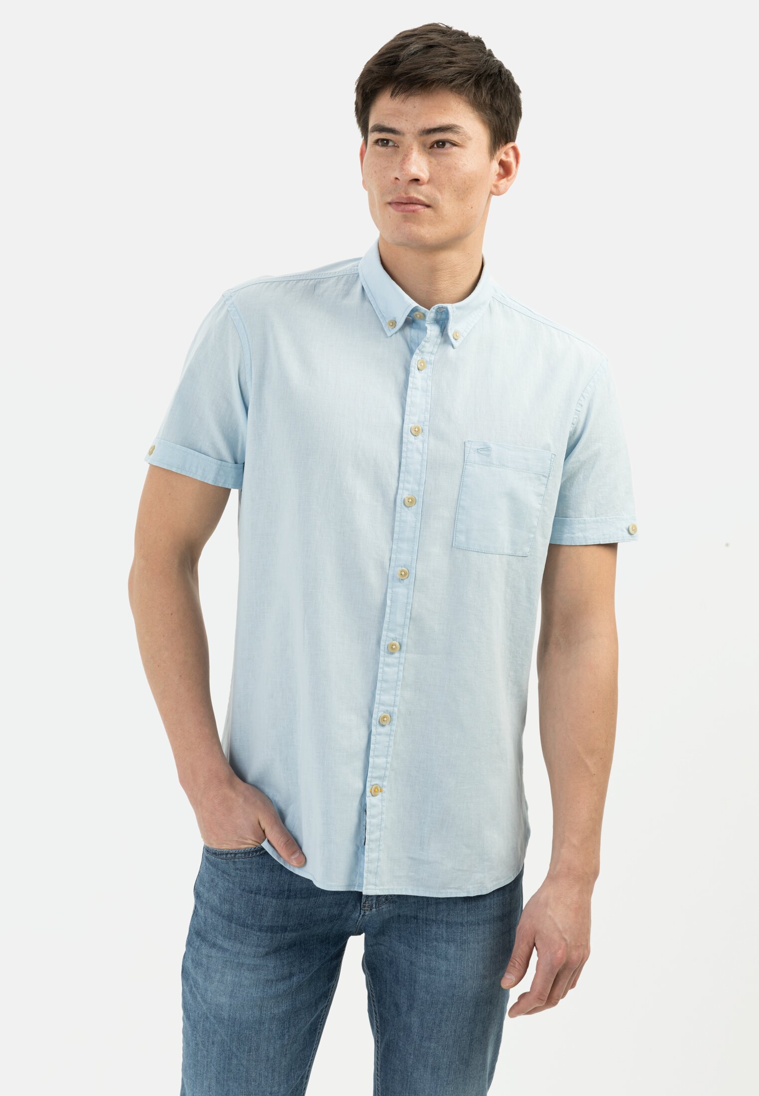 Shortsleeve Shirt for Herren in Light 