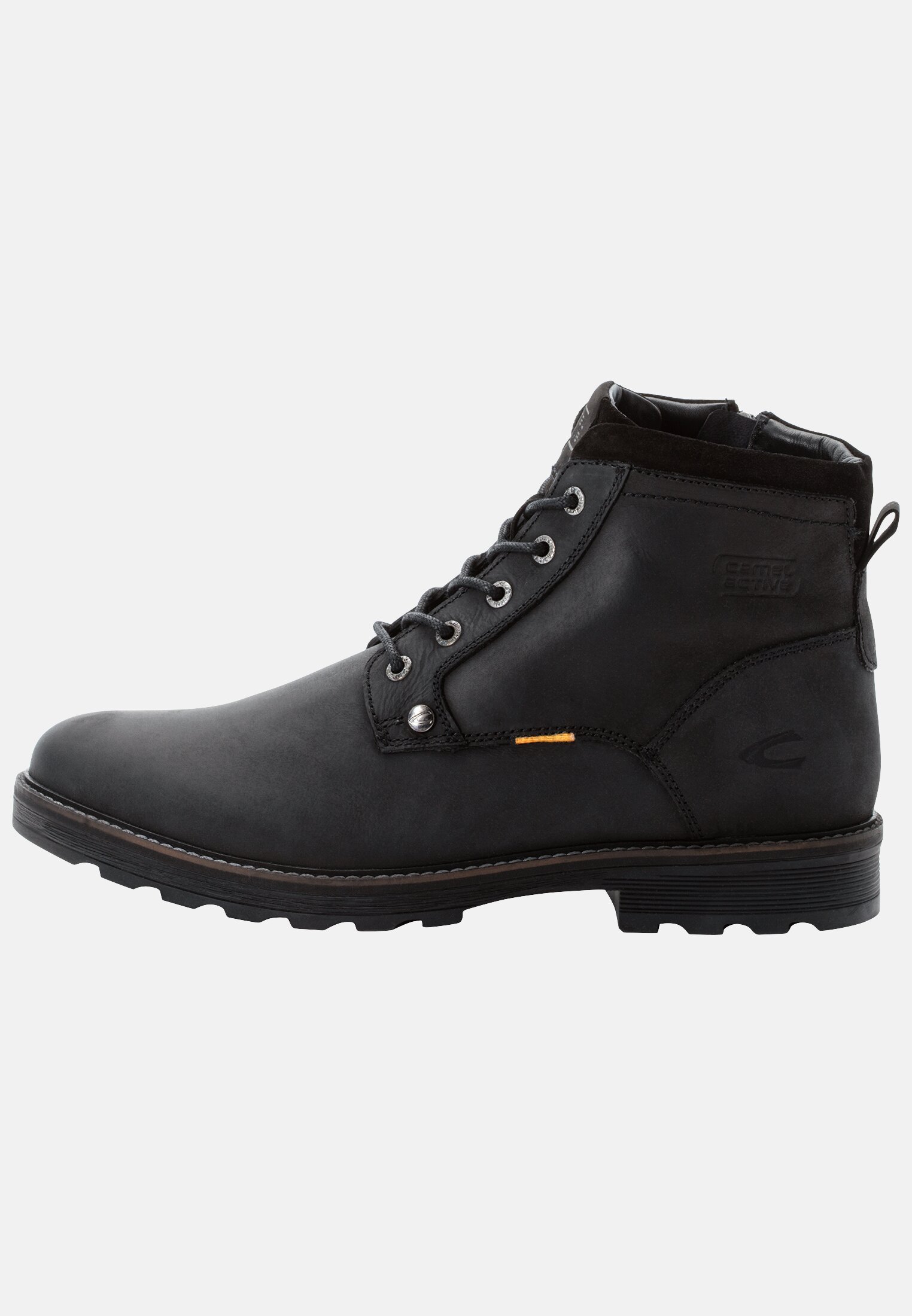 Men FLOW boot with zip Black