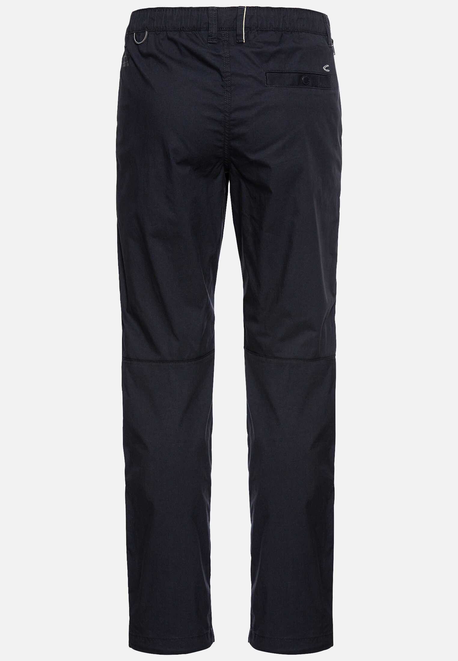 Herren Leichte Chino im Relaxed Fit Dunkelblau frontal hinten