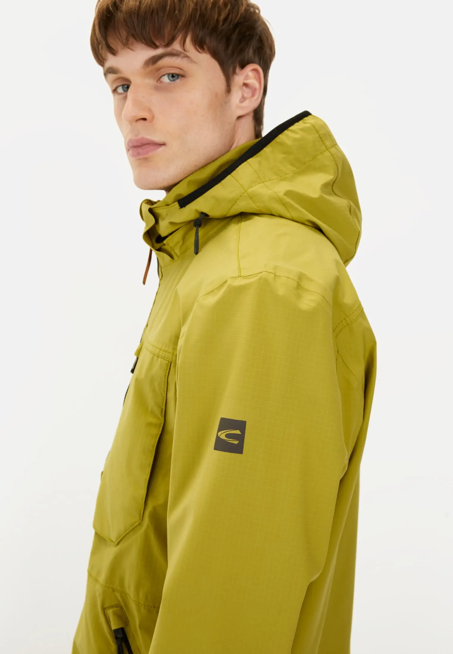 Heren Windbreaker met afneembare kap Moss