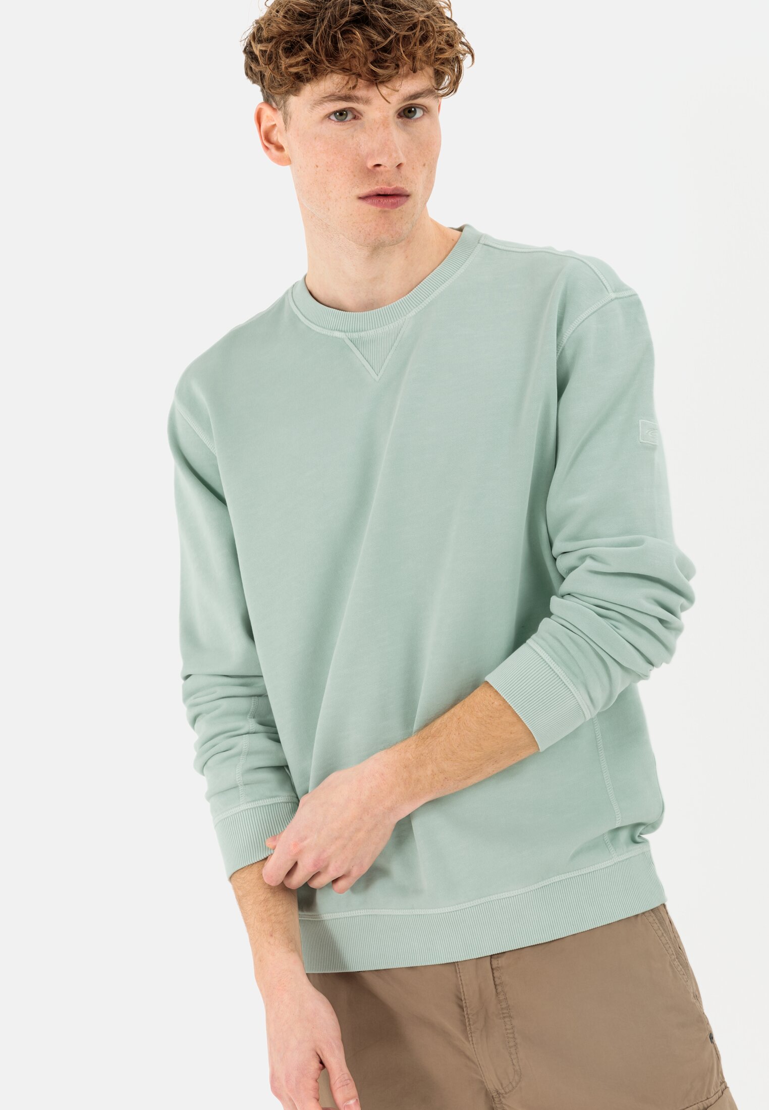 Sweatshirt für Grün camel in | Herren 5XL | active