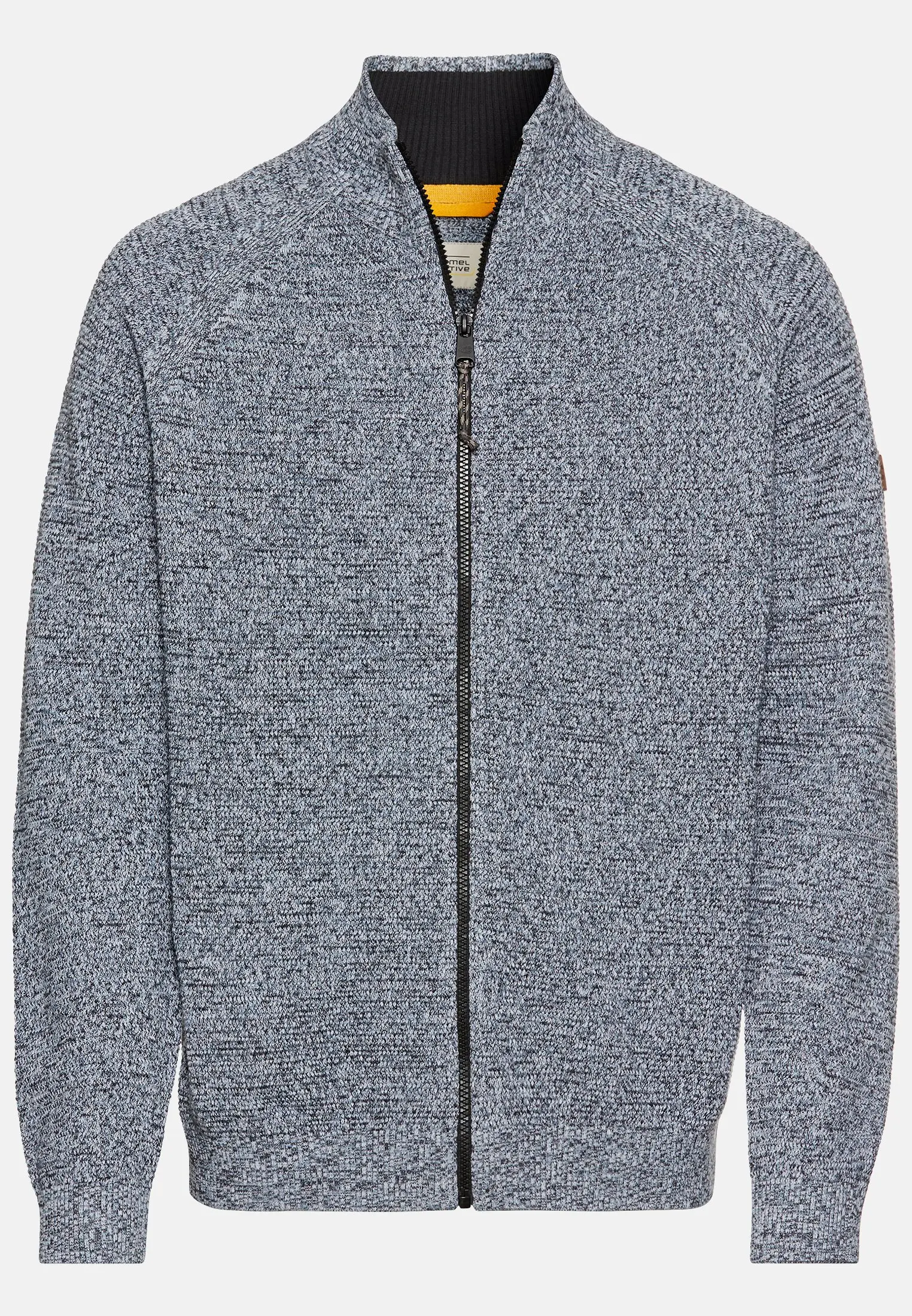 Herren Strickjacke aus Baumwolle Blau