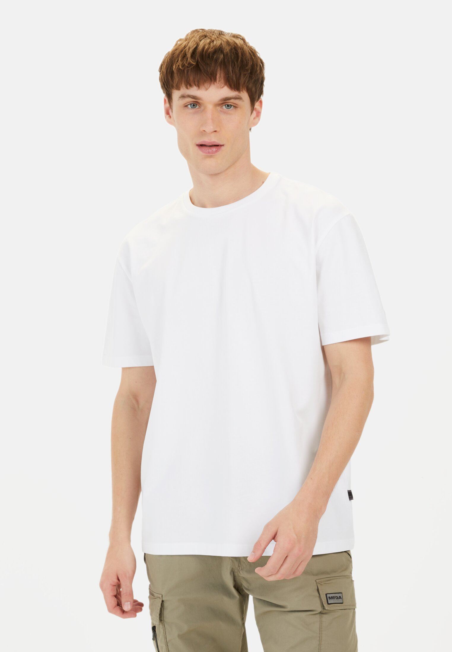 Men Short-sleeved T-shirt with print White