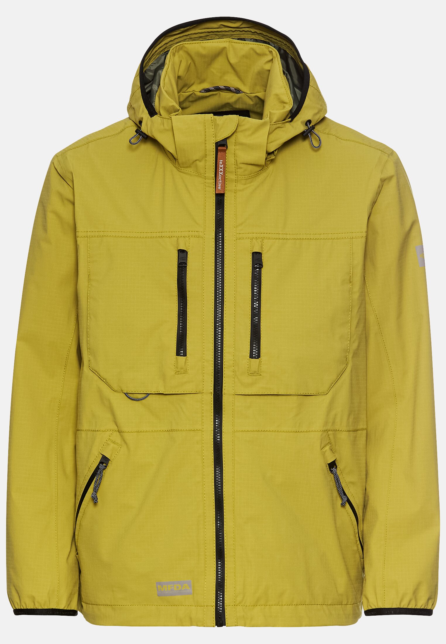 Heren Windbreaker met afneembare kap Moss