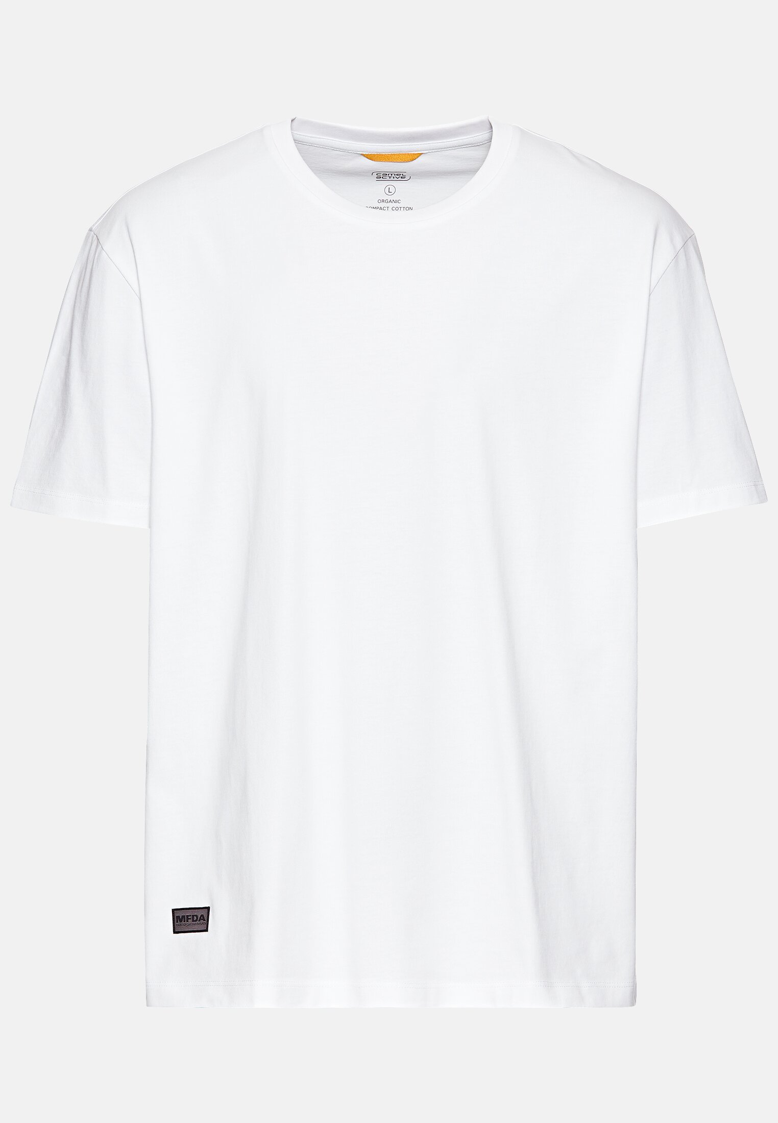 Men T-shirt made of organic cotton White frontal front